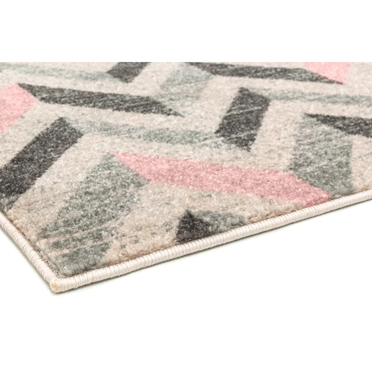Asiatic Carpets Colt Machine Woven Rug Chevron Pink - 200 x 290cm – image 5