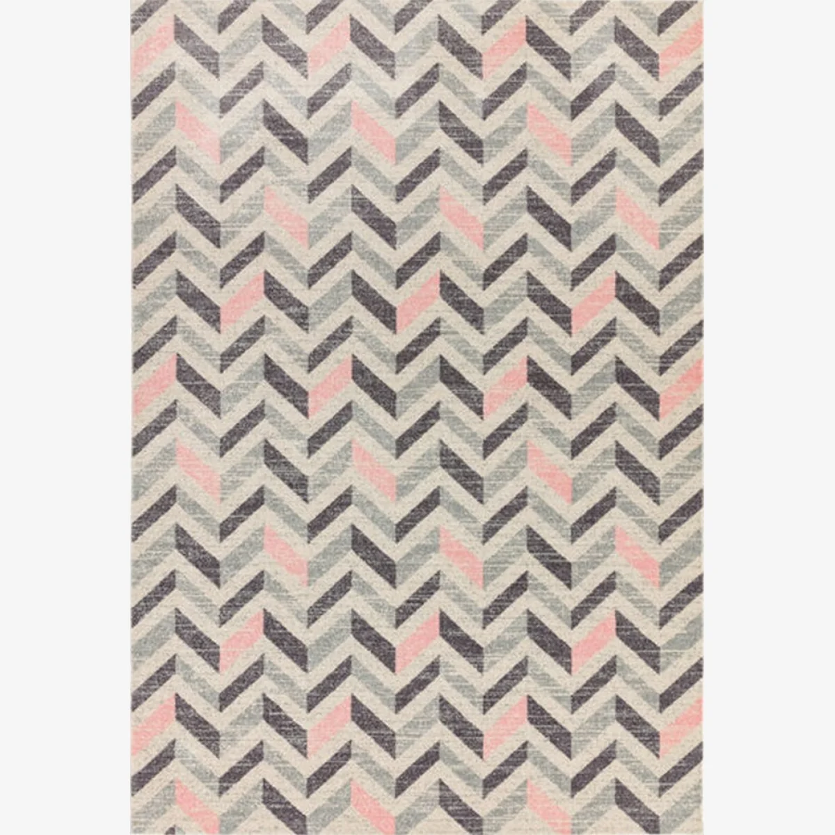 Asiatic Carpets Colt Machine Woven Rug Chevron Pink - 200 x 290cm – image 1