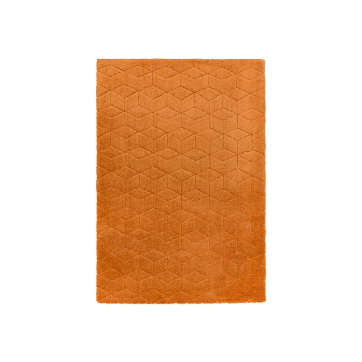 Asiatic Carpets Cozy knitted Rug Orange - 120 x 170cm – image 1