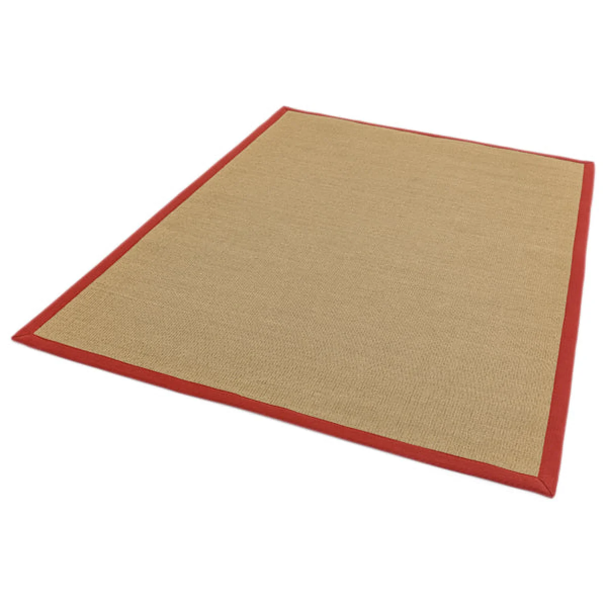 Asiatic Carpets Sisal Machine Woven Rug Linen/Red - 68 x 240cm – image 2