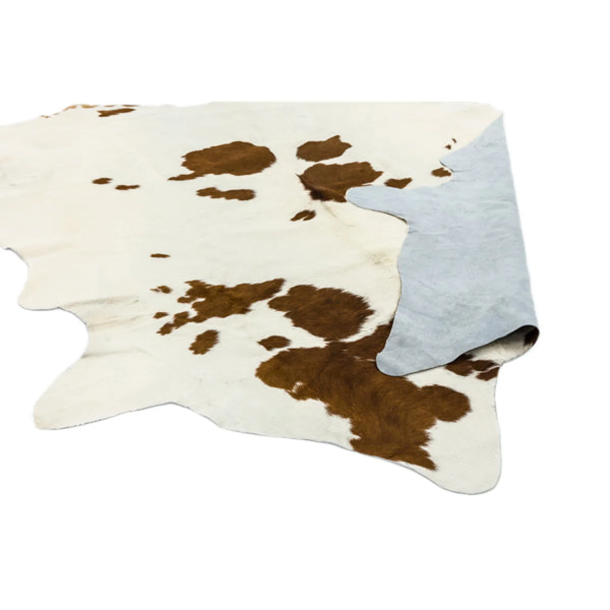 Asiatic Carpets Rodeo Cowhide Hand Finished Rug Brown & White - 100 x 100cm – image 3