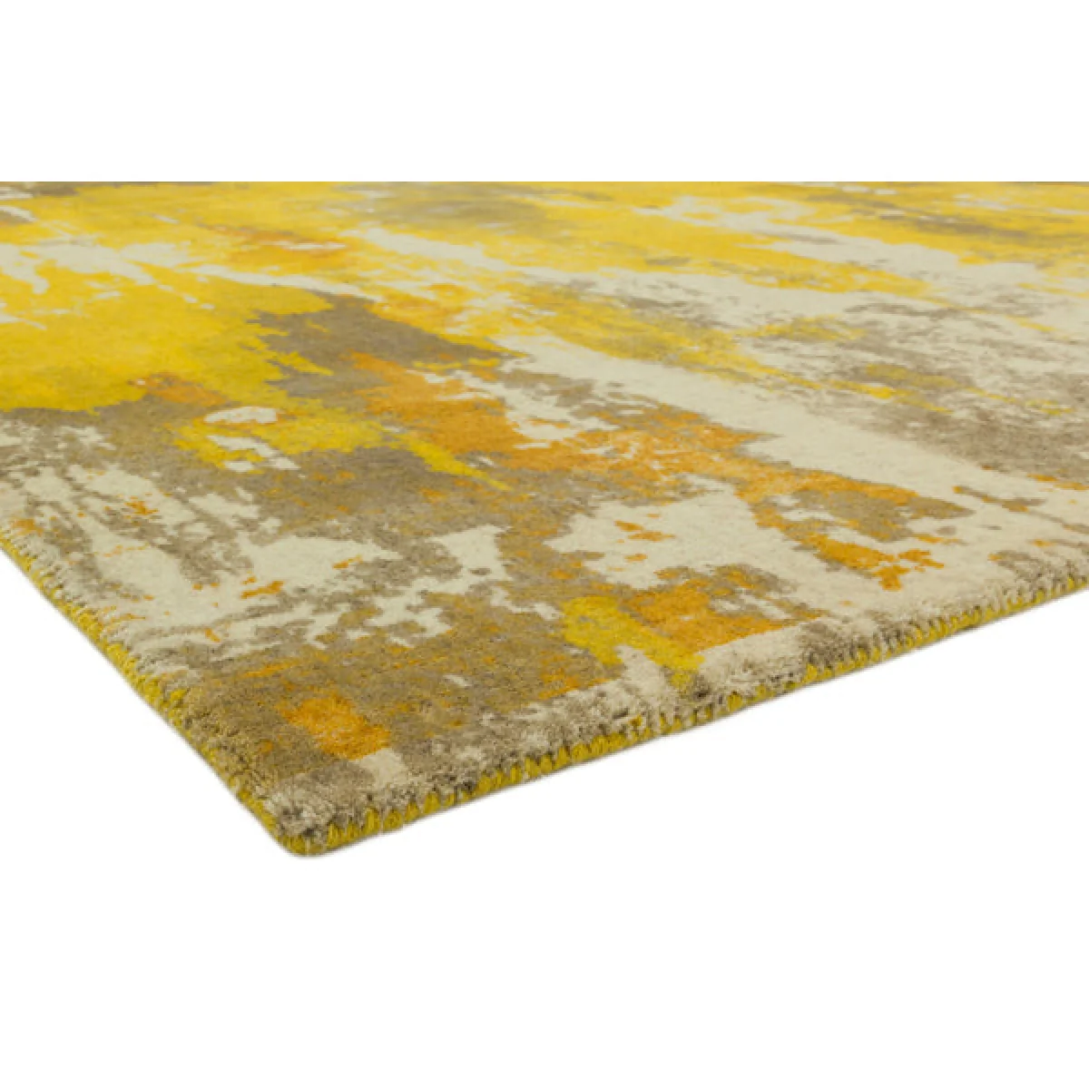 Asiatic Carpets Saturn Hand Woven Rug Yellow - 160 x 230cm – image 5