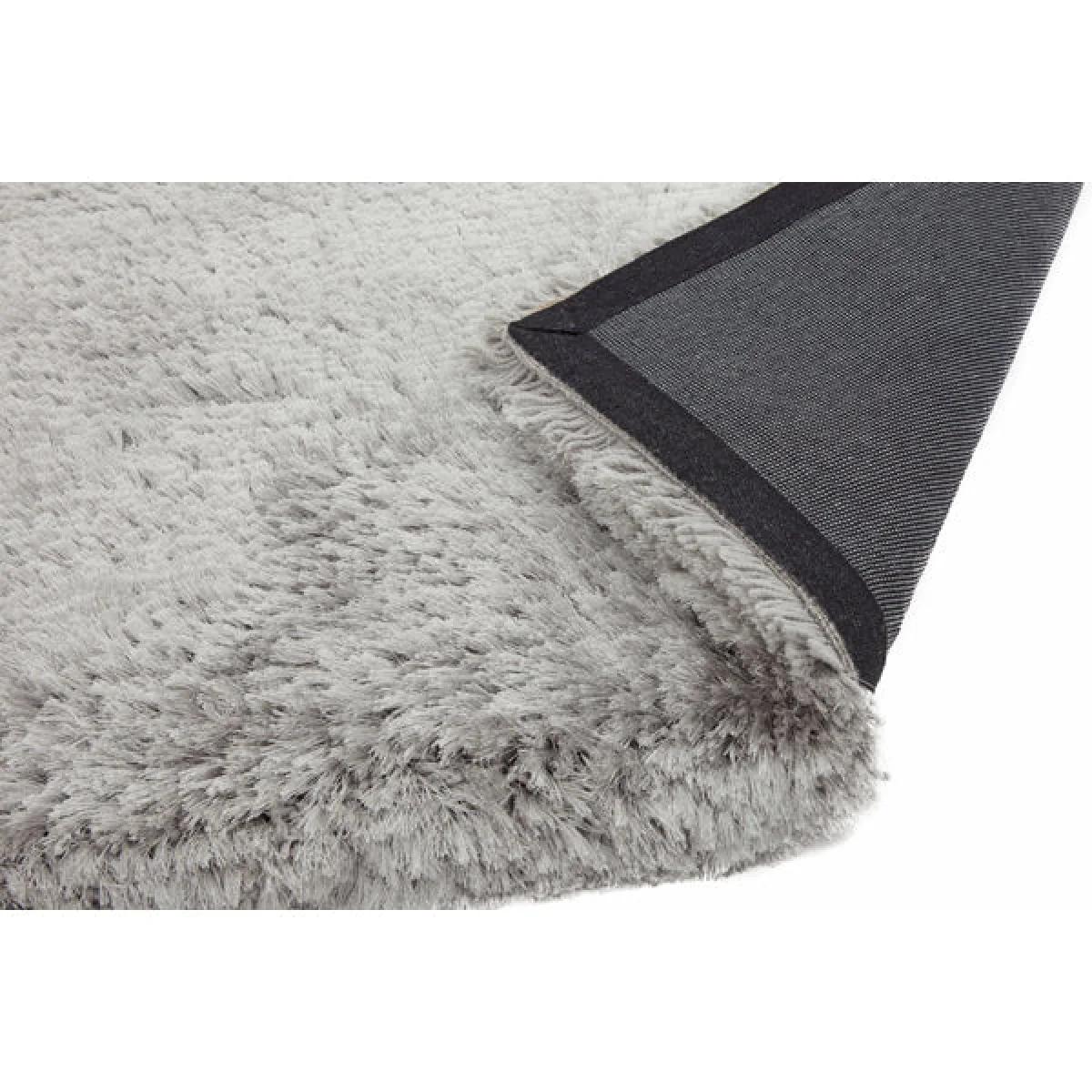 Asiatic Carpets Plush Hand Woven Circle Rug Silver - 150 x 150cm – image 3