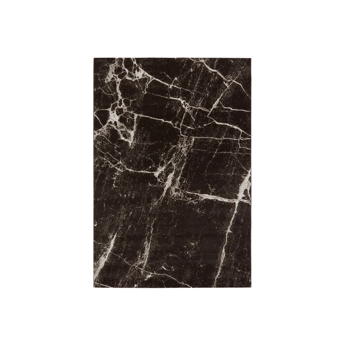 Asiatic Carpets Cosmos Machine Woven Rug Black Marble - 200 x 290cm