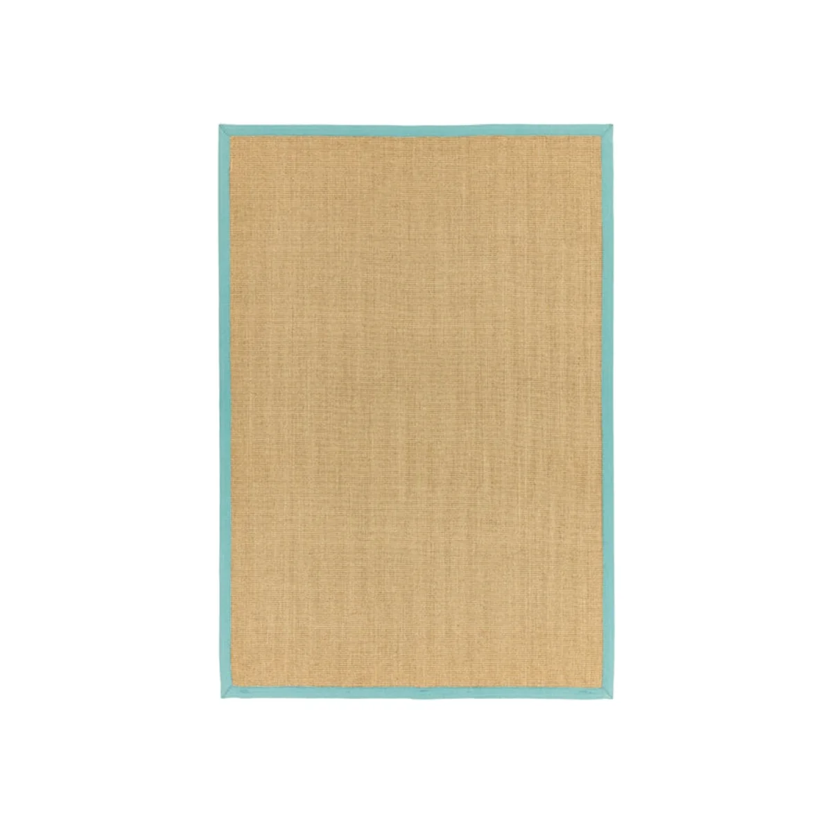 Asiatic Carpets Sisal Machine Woven Rug Linen/Aqua - 120 x 180cm