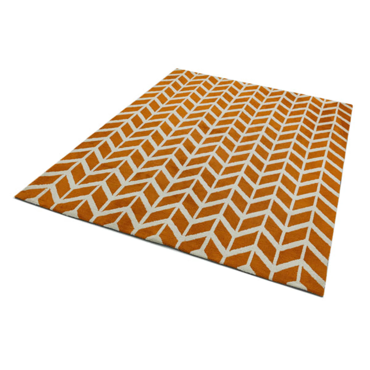 Asiatic Carpets Arlo Machine Knitted Rug Chevron Orange - 160 x 230cm – image 2