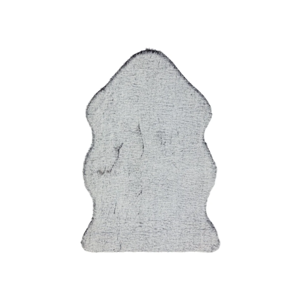 Asiatic Carpets Willow faux Fur knitted Rug Charcoal tipped - 150 x 170cm