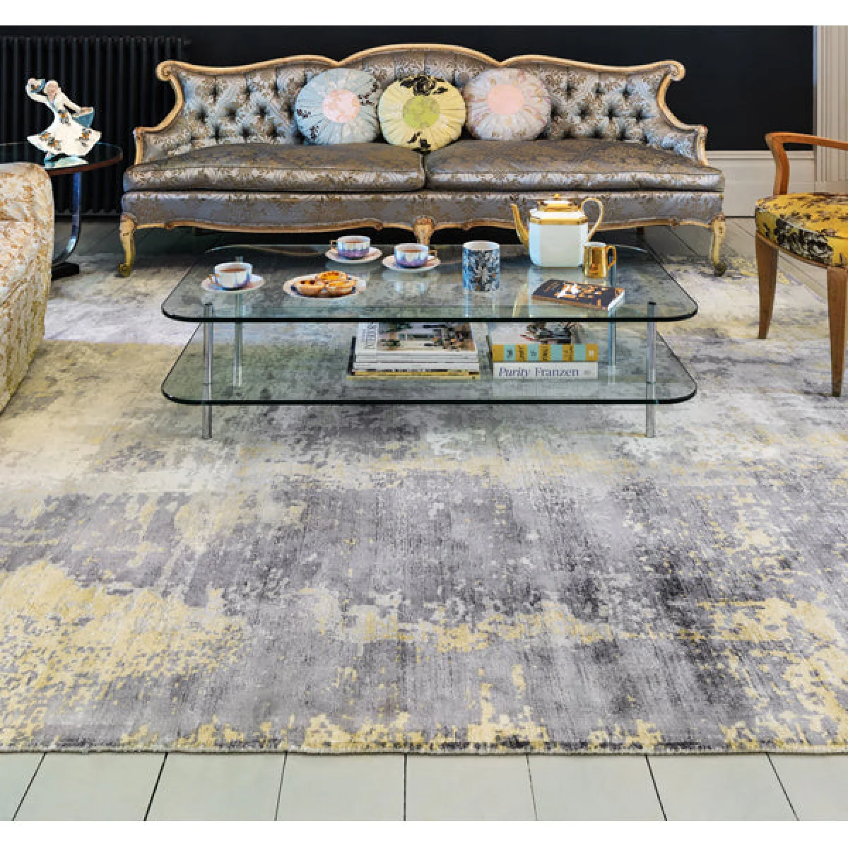Asiatic Carpets Gatsby Hand Woven Rug Gold - 200 x 290cm – image 2