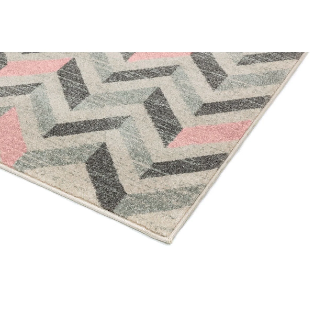 Asiatic Carpets Colt Machine Woven Rug Chevron Pink - 120 x 170cm – image 3