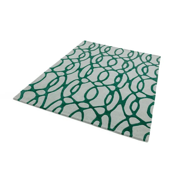Asiatic Carpets Matrix Hand Tufted Rug Wire Green - 160 x 230cm – image 2