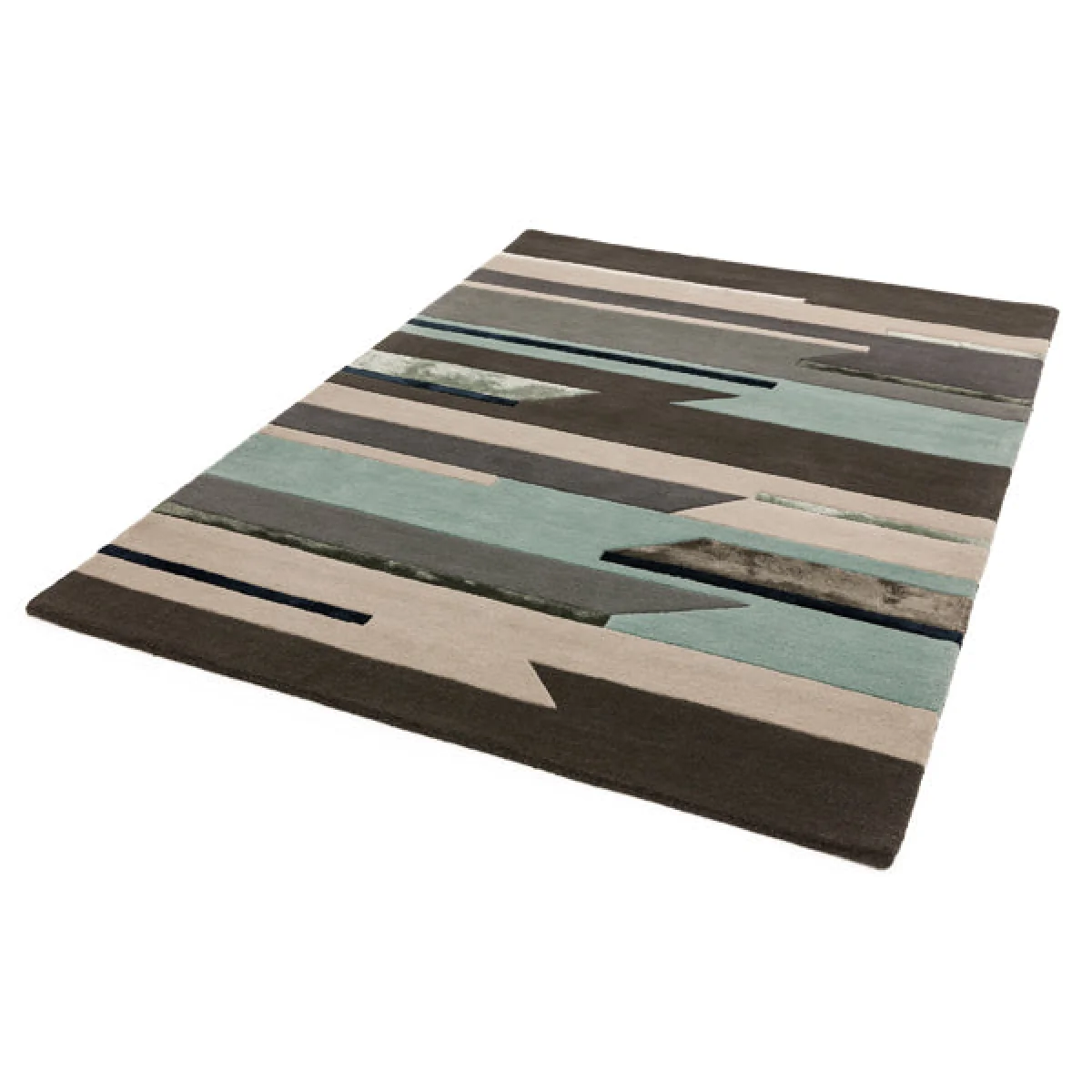 Asiatic Carpets Matrix Hand Tufted Rug Rhombus Blue - 120 x 170cm – image 2