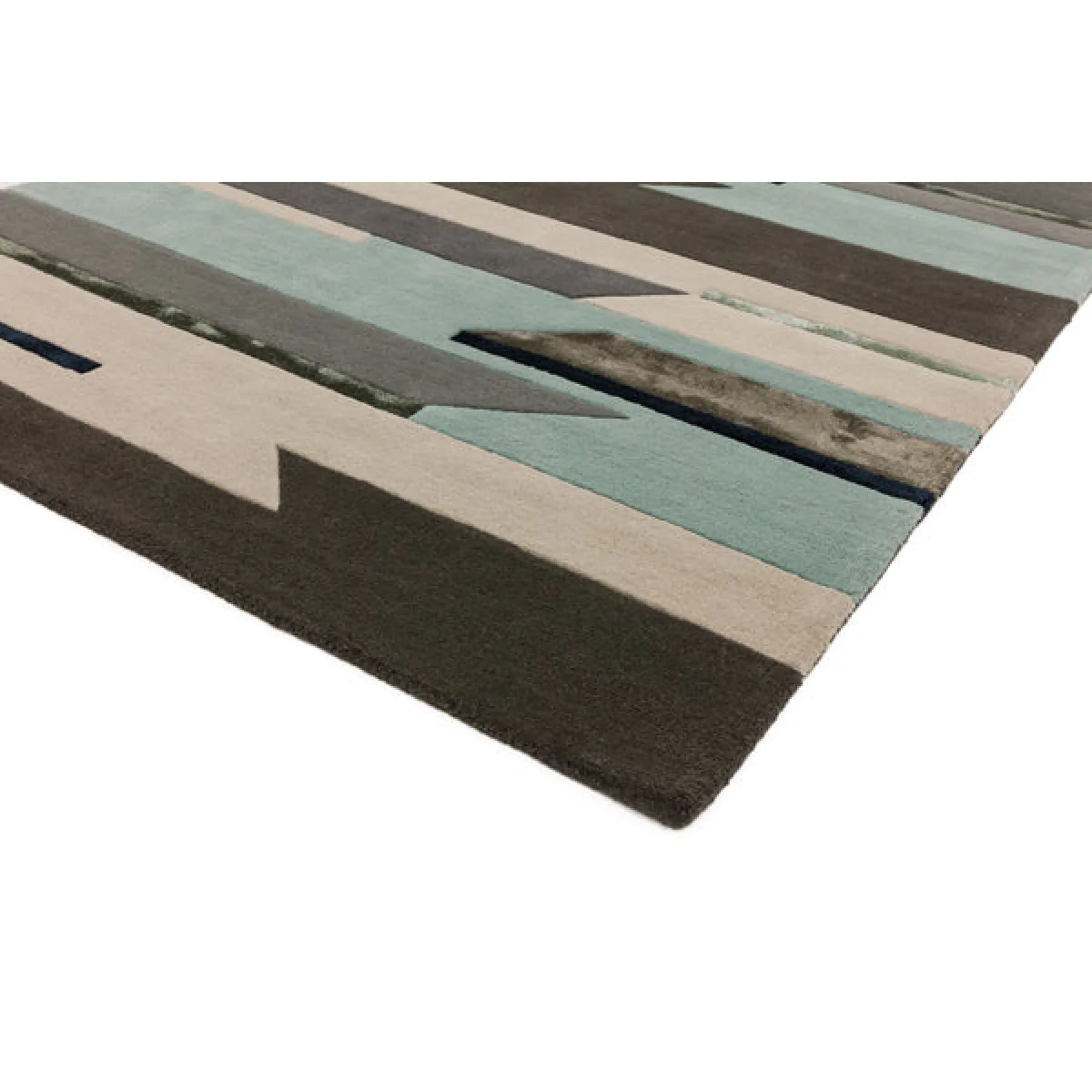 Asiatic Carpets Matrix Hand Tufted Rug Rhombus Blue - 120 x 170cm – image 3