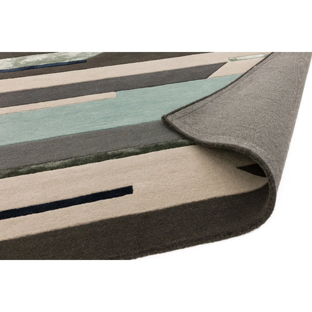 Asiatic Carpets Matrix Hand Tufted Rug Rhombus Blue - 120 x 170cm – image 4