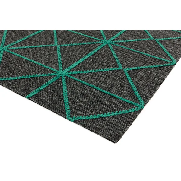Asiatic Carpets Prism hAND wOVEN Rug Green - 200 x 290cm – image 4