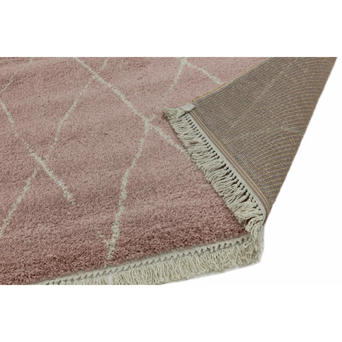 Asiatic Carpets Rocco Machine Woven Rug PINK DIAMOND - 160 x 230cm – image 3