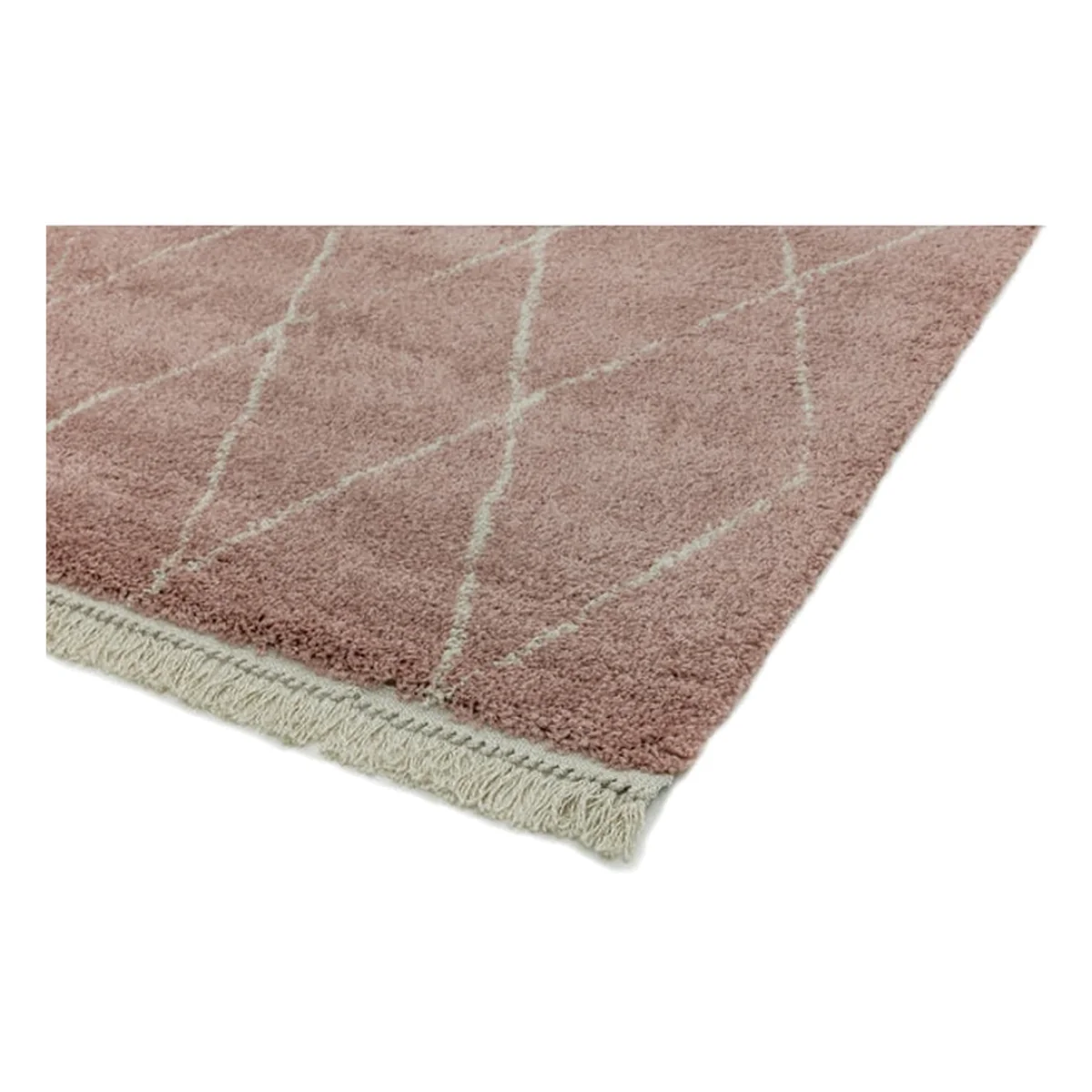 Asiatic Carpets Rocco Machine Woven Rug PINK DIAMOND - 160 x 230cm – image 1