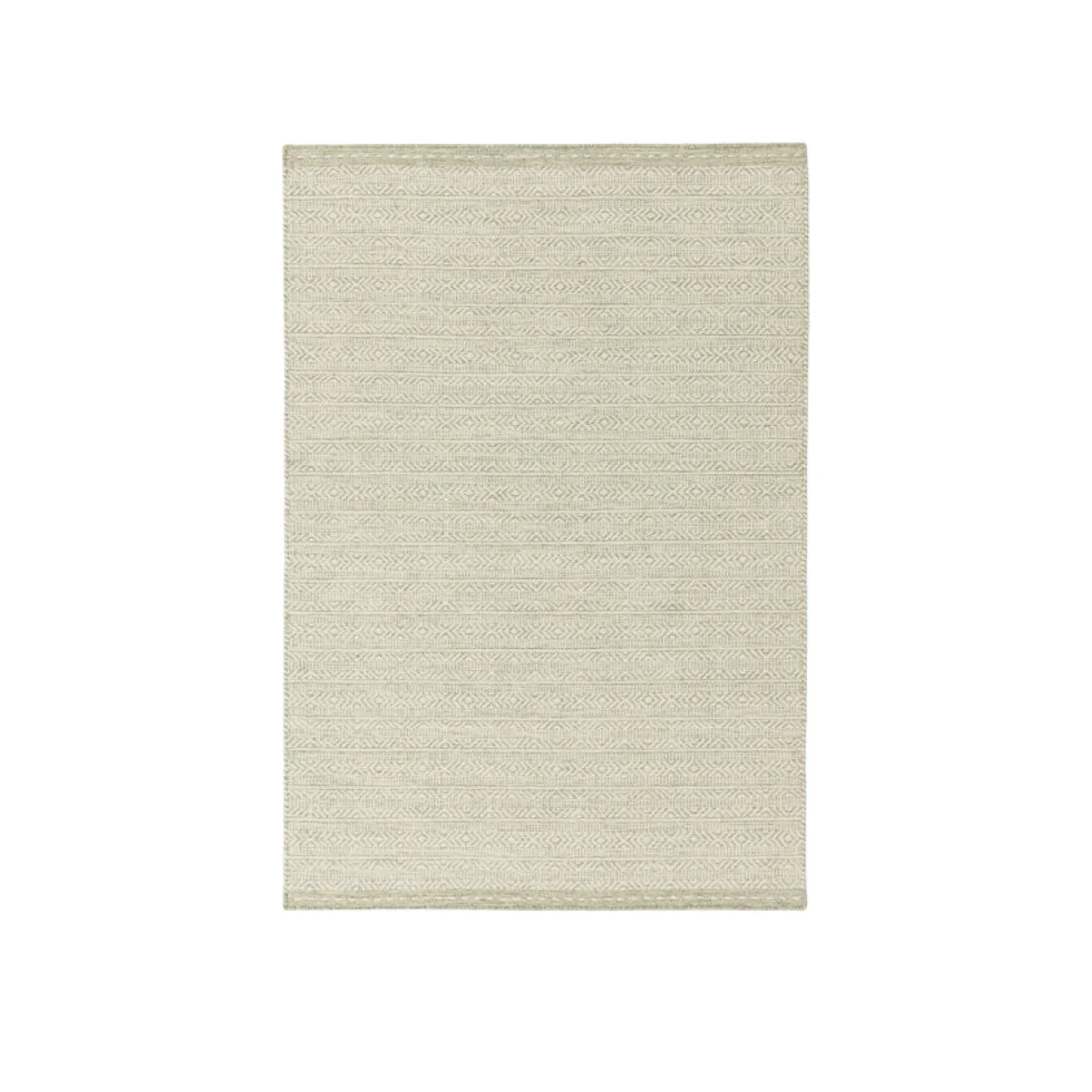 Asiatic Carpets Knox Reversible Wool Dhurry Hand Woven Dhurry Rug Sand - 160 x 230cm – image 1