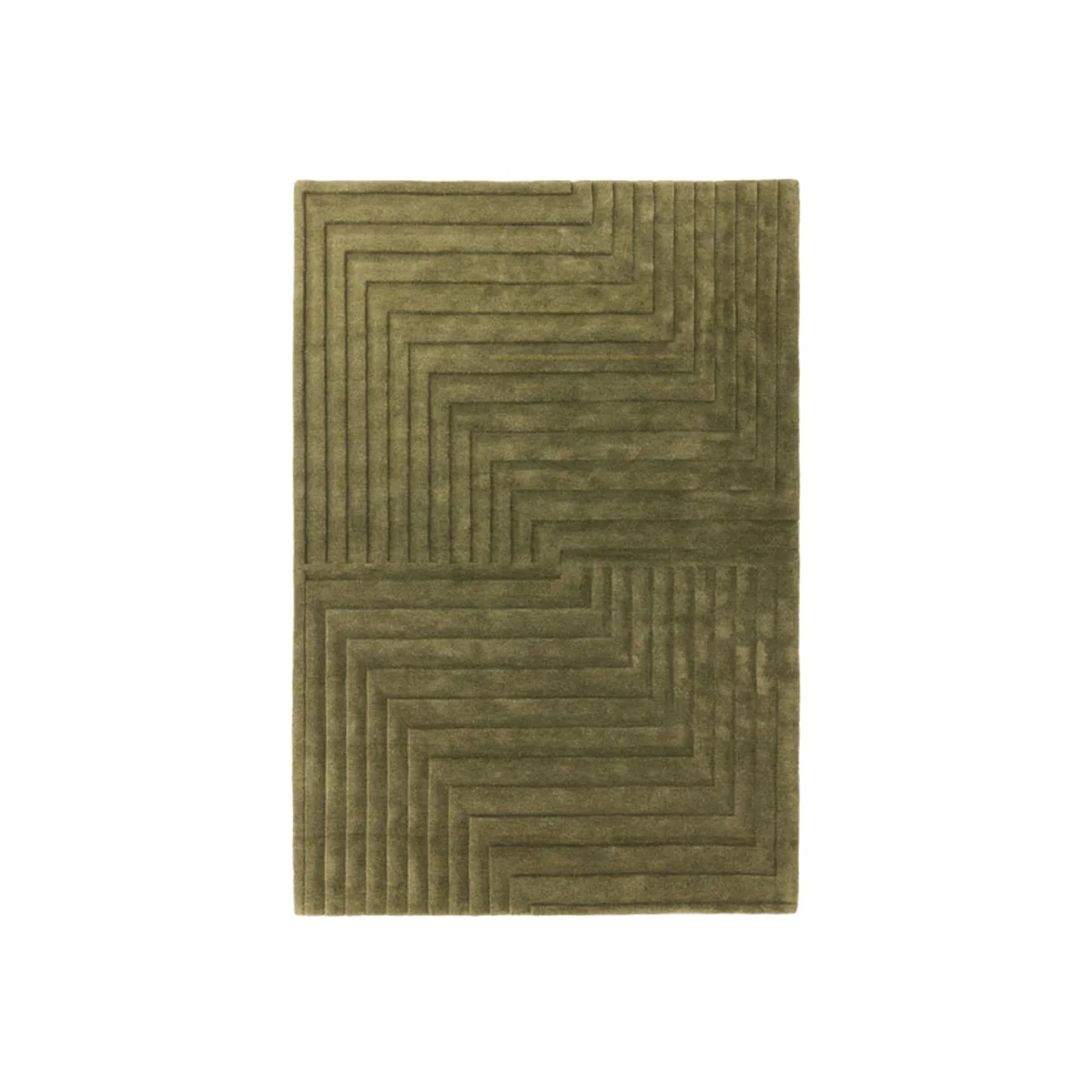 Asiatic Carpets Form Hand Tufted Rug Green - 120 x 170cm – image 1