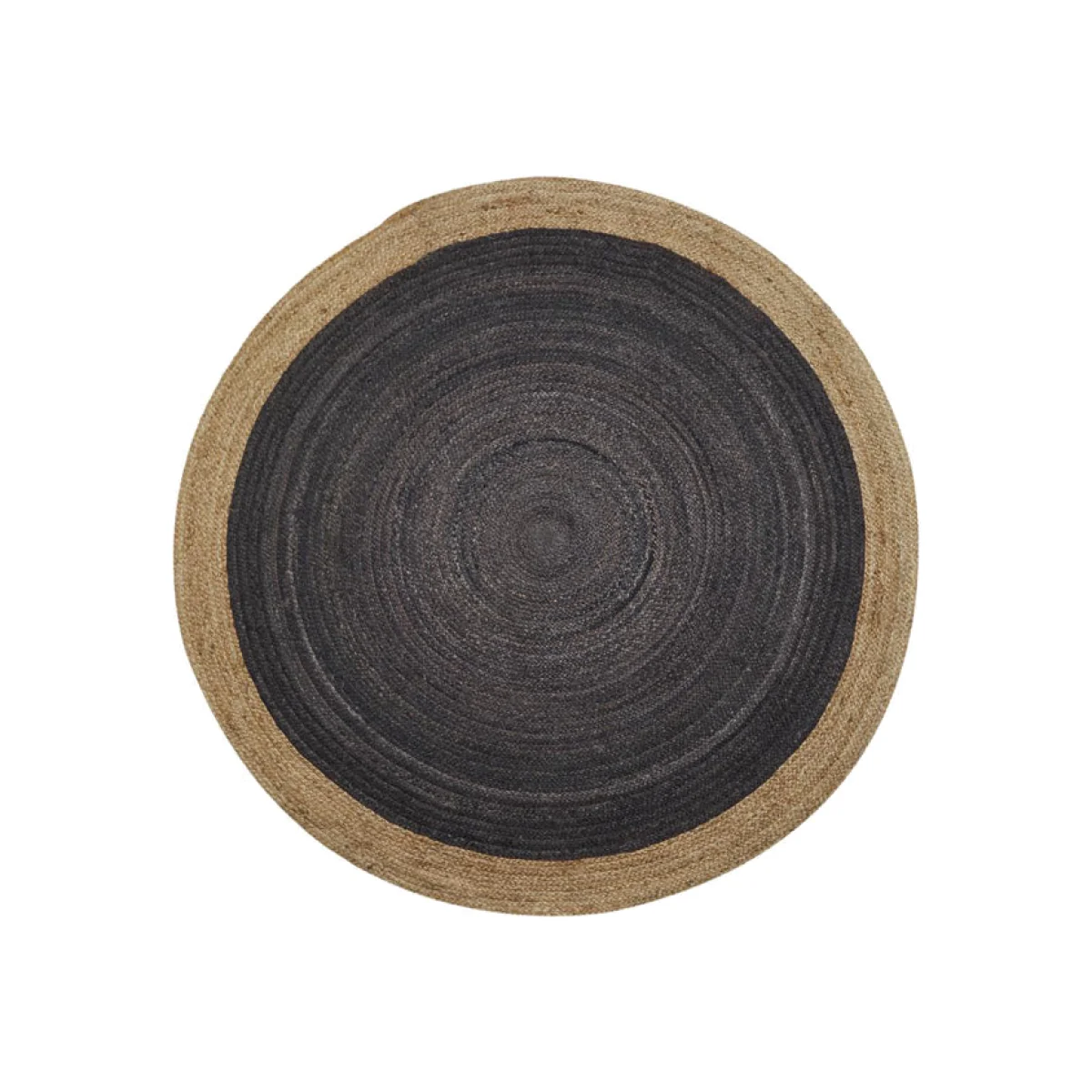 Native Home Rug Milano Soft Jute Light Grey / Light Grey / Large, Round