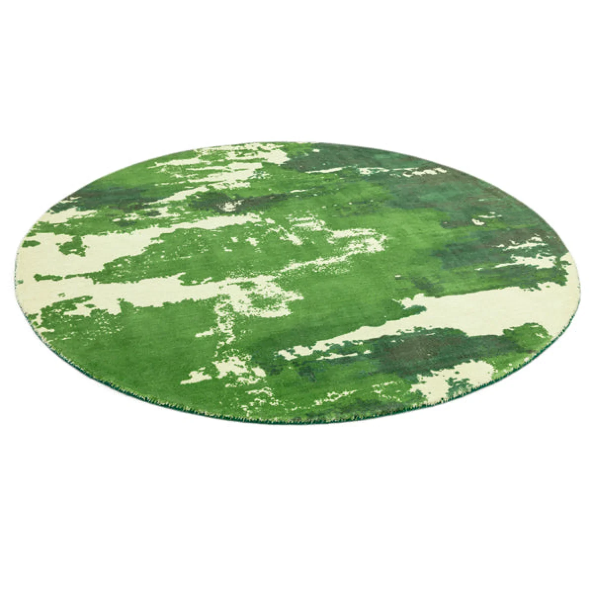 Asiatic Carpets Saturn Hand Woven Rug Green Circle - 200 x 200cm – image 2