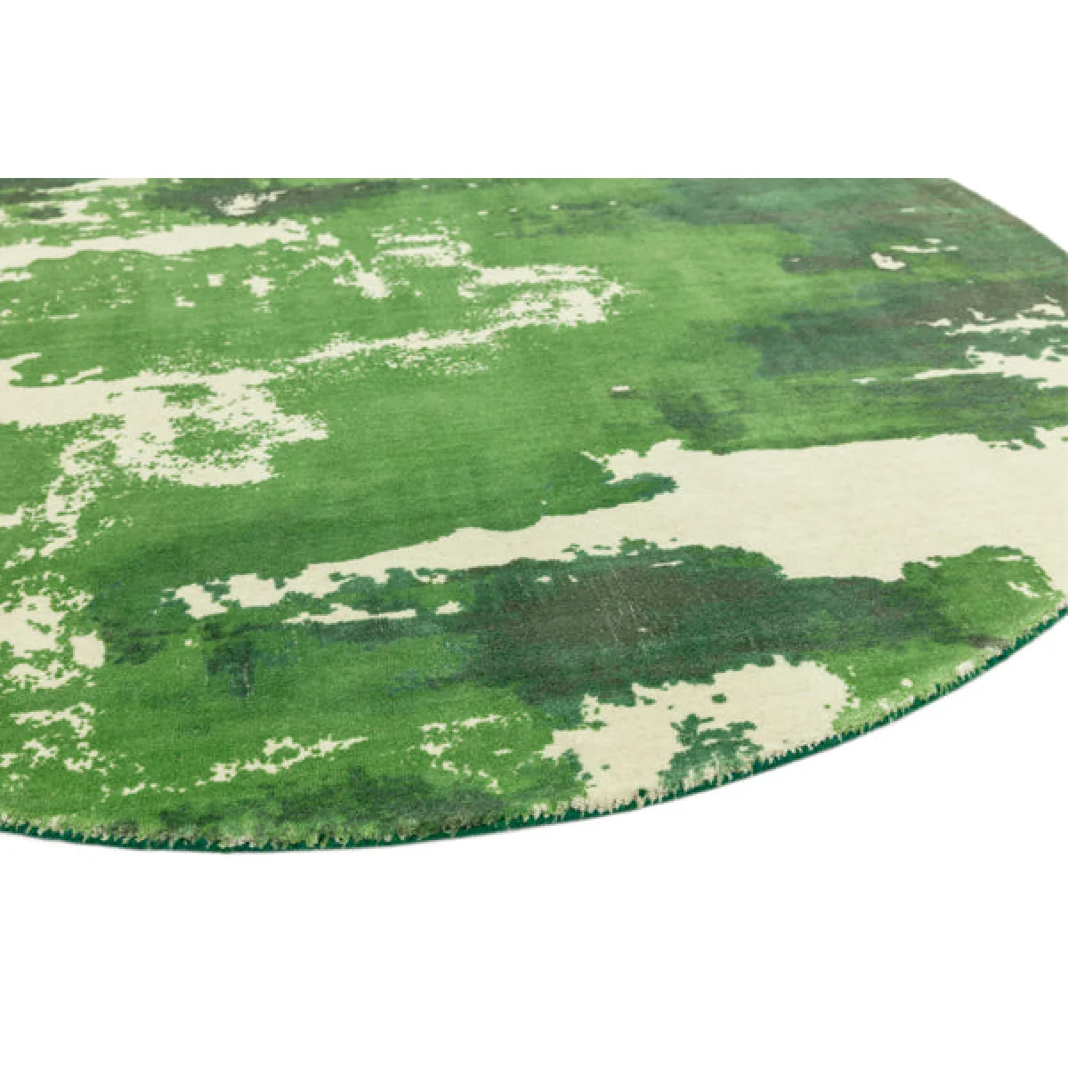 Asiatic Carpets Saturn Hand Woven Rug Green Circle - 200 x 200cm – image 3