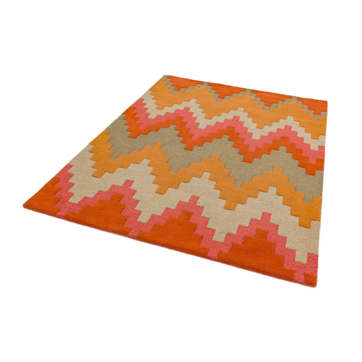 Asiatic Carpets Matrix Hand Tufted Rug Cuzzo Sienna - 80 x 150cm – image 2