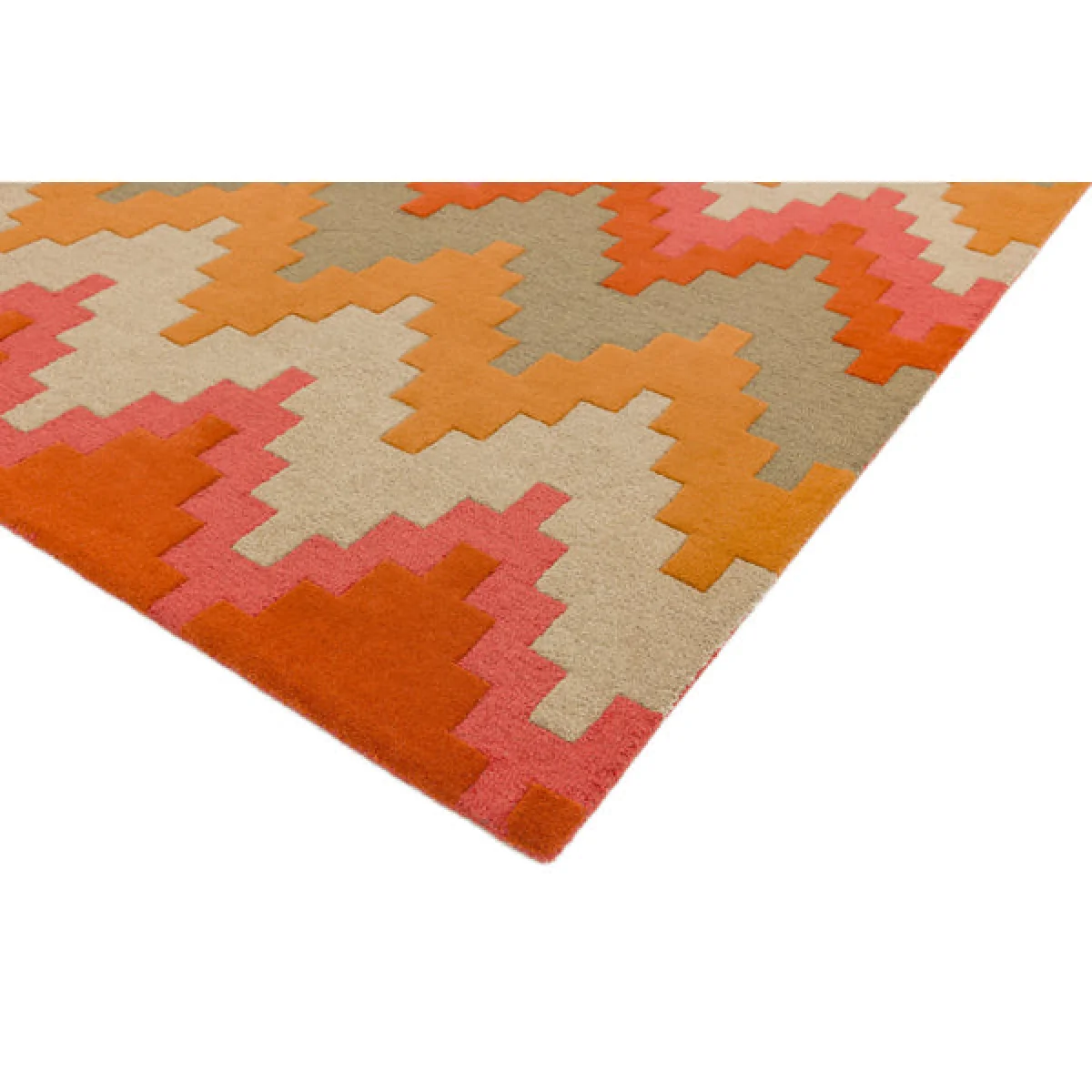 Asiatic Carpets Matrix Hand Tufted Rug Cuzzo Sienna - 80 x 150cm – image 3