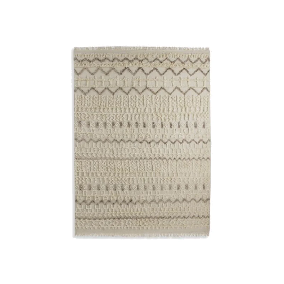 Andrew Martin Lusaka Taupe Rug Cream / 305 x 4 x 244cm – image 1