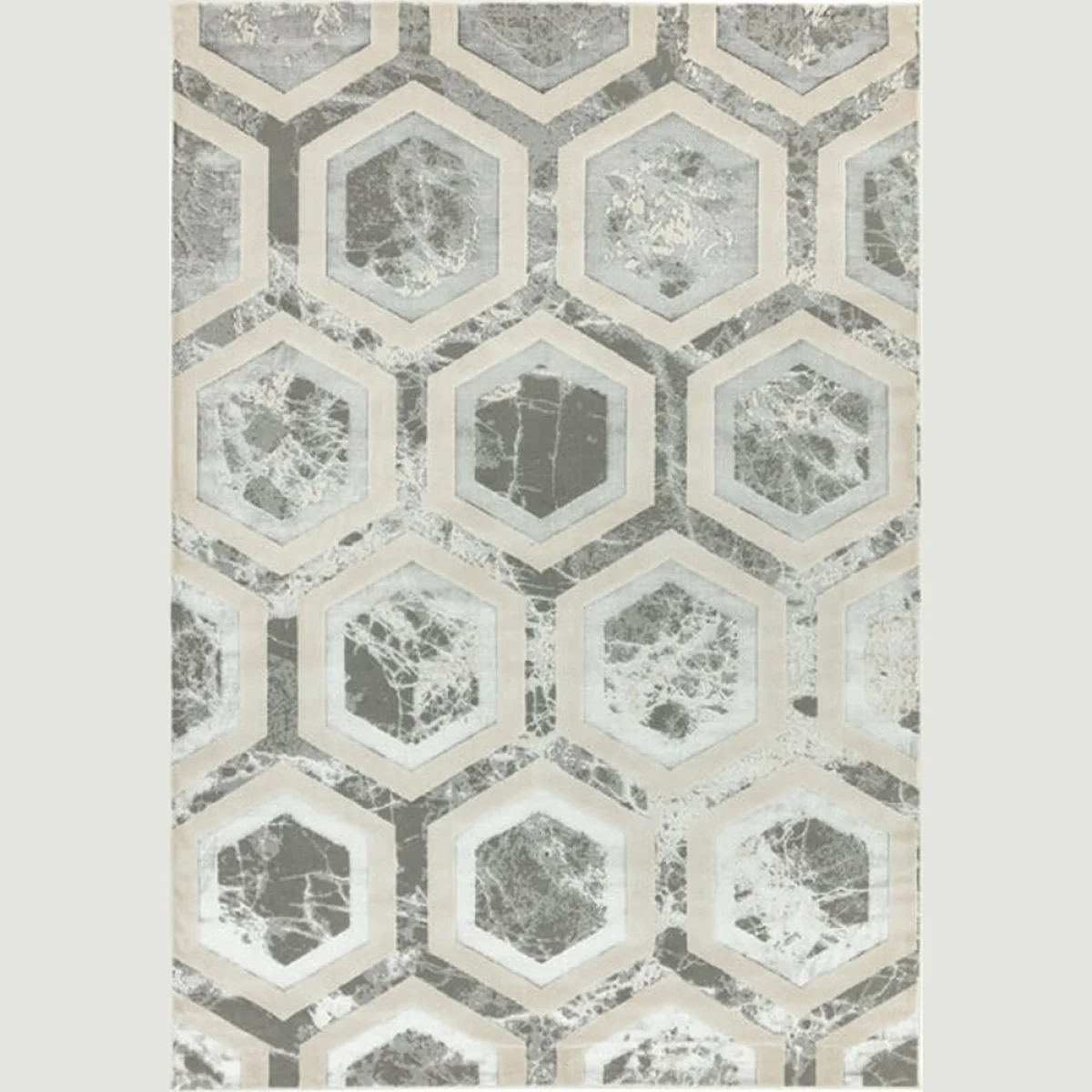 Asiatic Carpets Aurora Machine Woven Rug Crystal - 120 x 170cm
