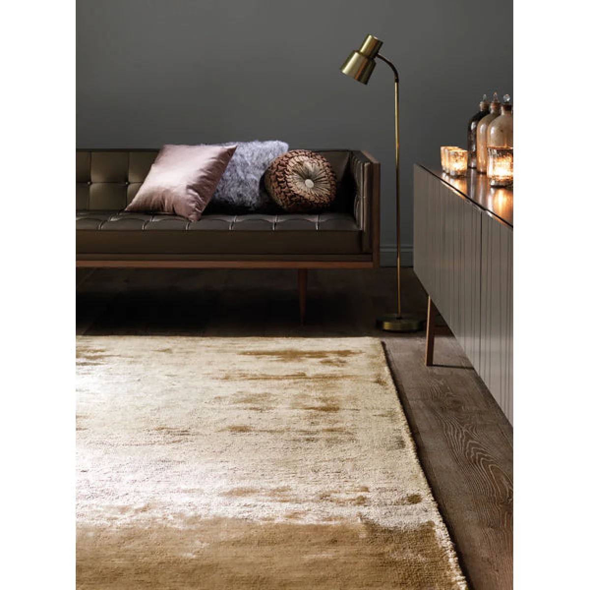 Asiatic Carpets Dolce Hand Woven Rug Gold - 200 x 300cm – image 2