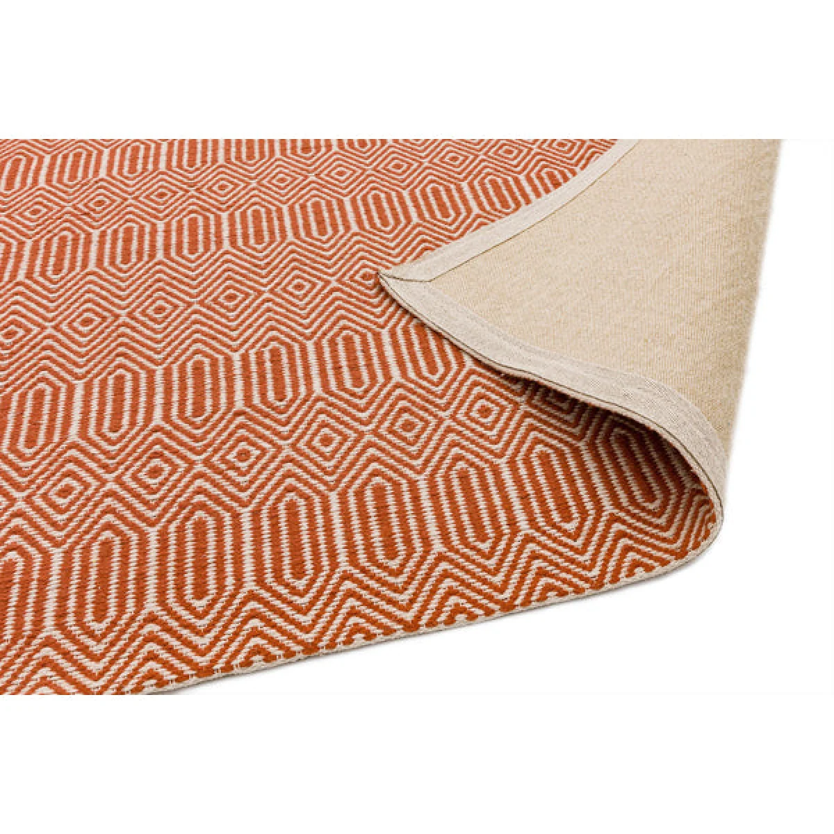 Asiatic Carpets Sloan Hand Woven Rug Orange - 120 x 170cm – image 4