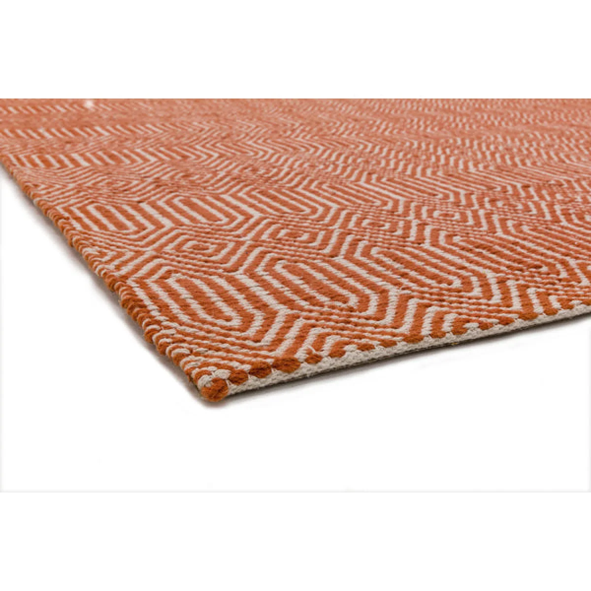 Asiatic Carpets Sloan Hand Woven Rug Orange - 120 x 170cm – image 5