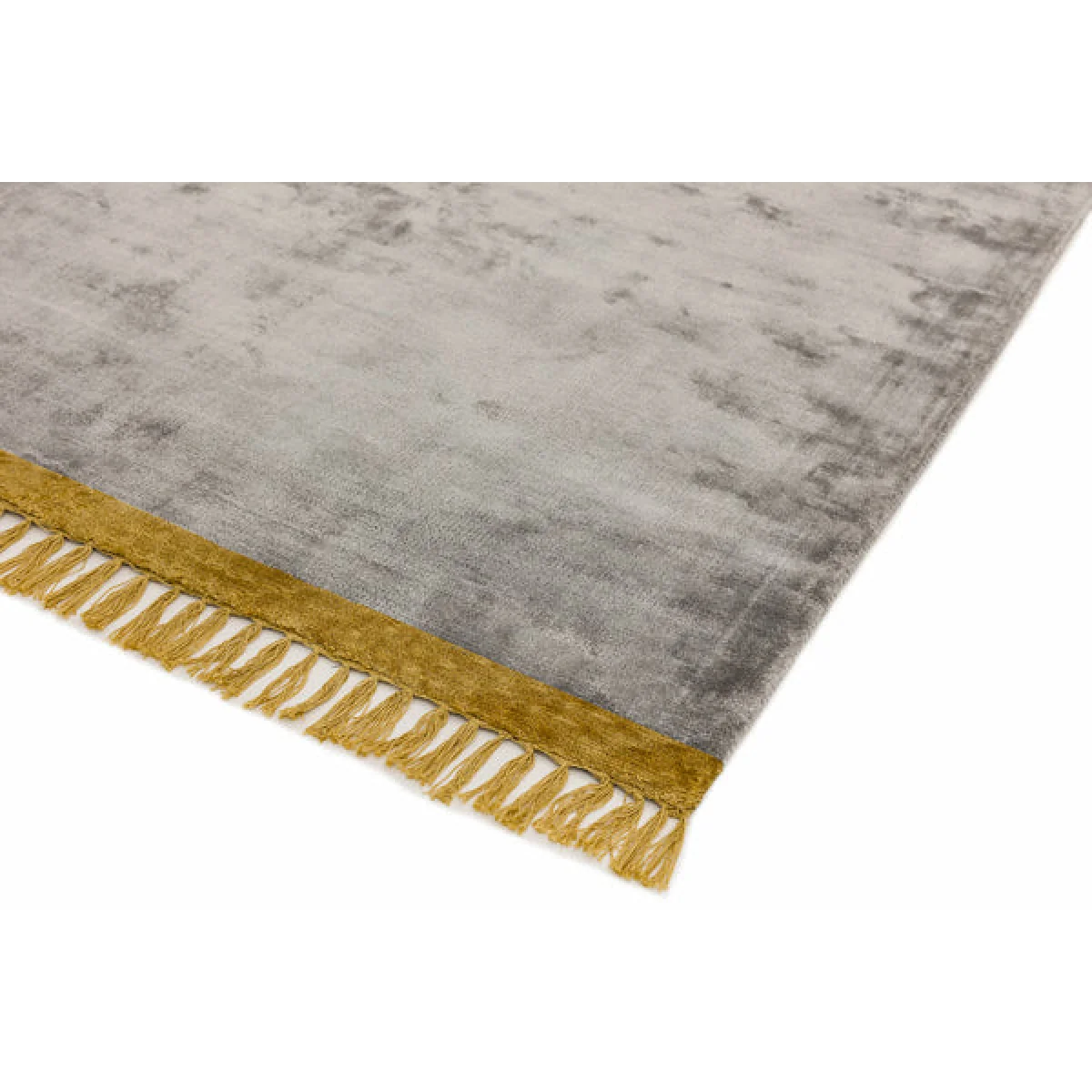 Asiatic Carpets Elgin Hand Woven Rug Silver/ Mustard Border - 200 x 290cm – image 6