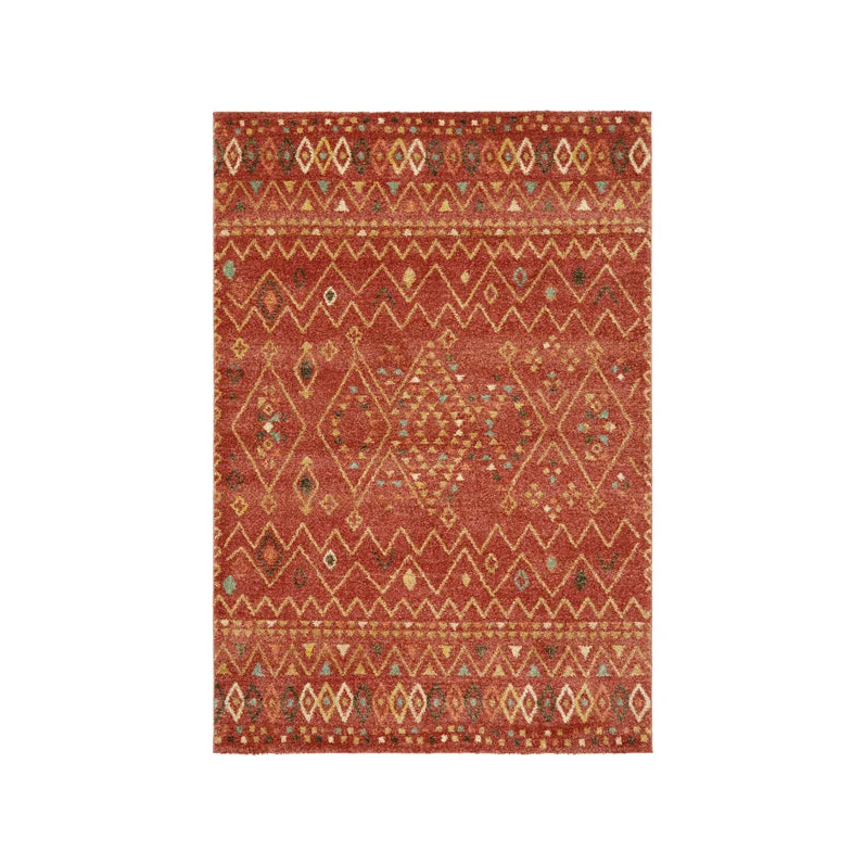 Asiatic Carpets Yale Machine Woven Rug YA02 Russet - 160 x 230cm | Outlet