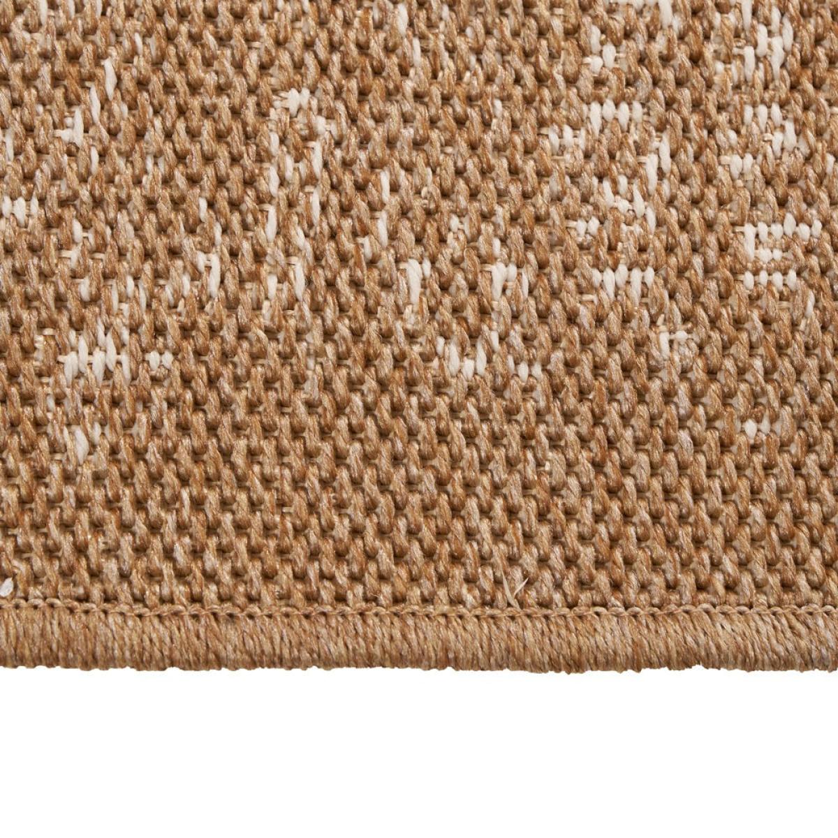 Olivia's Indoor Outdoor Natural and White Vintage Design Rug – image 5