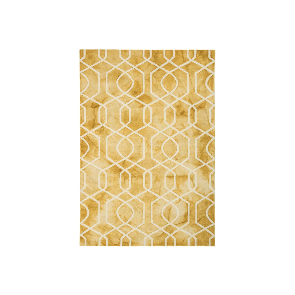 Asiatic Carpets Fresco Hand Tufted Rug Yellow - 160 x 230cm