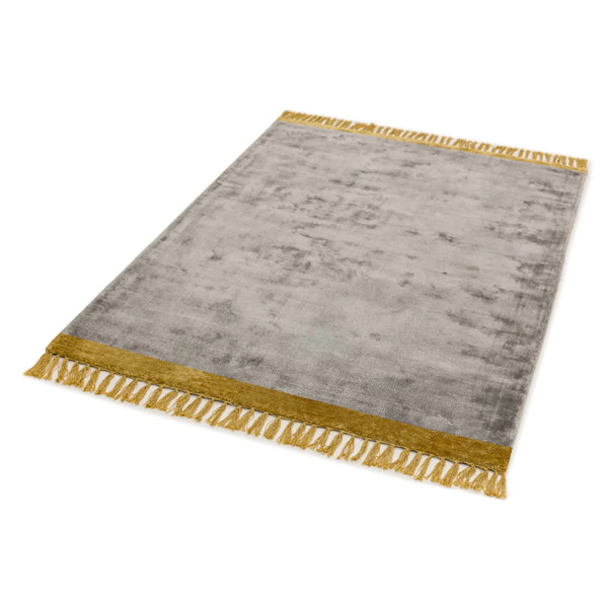 Asiatic Carpets Elgin Hand Woven Rug Silver/ Mustard Border - 120 x 170cm – image 2