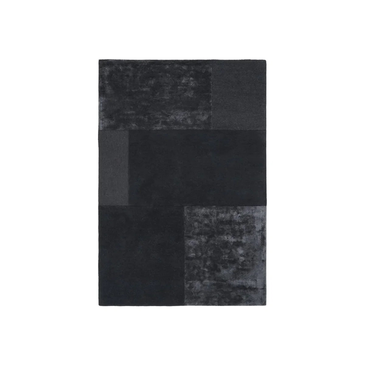 Asiatic Carpets Tate Tonal Textures Hand Tufted Rug Charcoal - 120 x 170cm – image 1