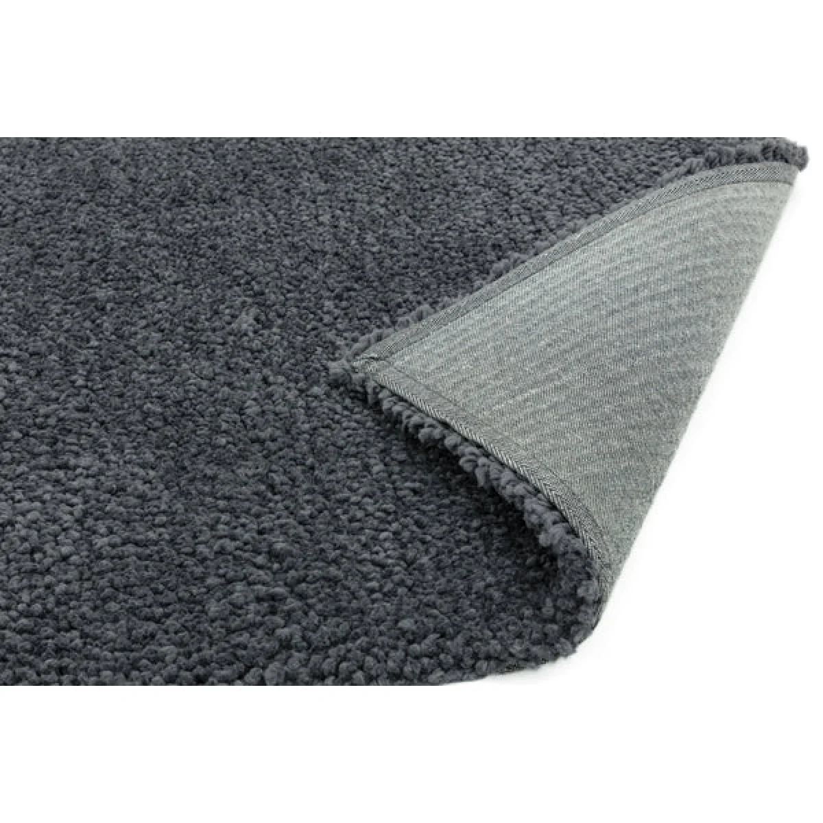 Asiatic Carpets Spiral Shaggy Table Tufted Rug Charcoal - 120 x 170cm – image 4