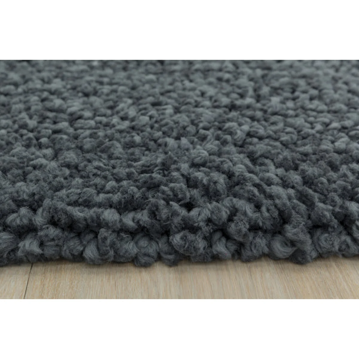 Asiatic Carpets Spiral Shaggy Table Tufted Rug Charcoal - 120 x 170cm – image 5