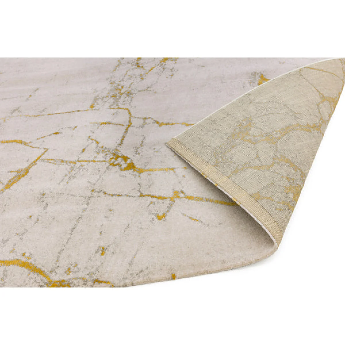 Asiatic Carpets Cosmos Machine Woven Rug Ochre Marble - 120 x 170cm – image 5