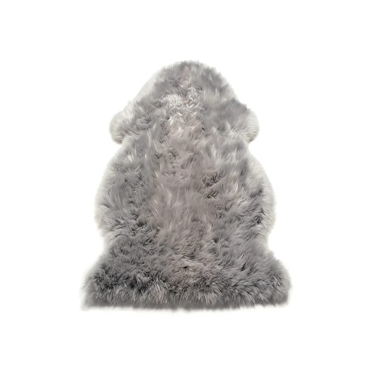 Asiatic Carpets Sheepskin Hand Finished Rug Single Silver - 60 x 90cm