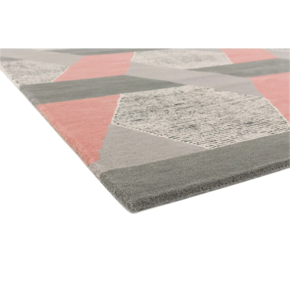 Asiatic Carpets Camden Hand Tufted Rug Pink - 120 x 170cm – image 2