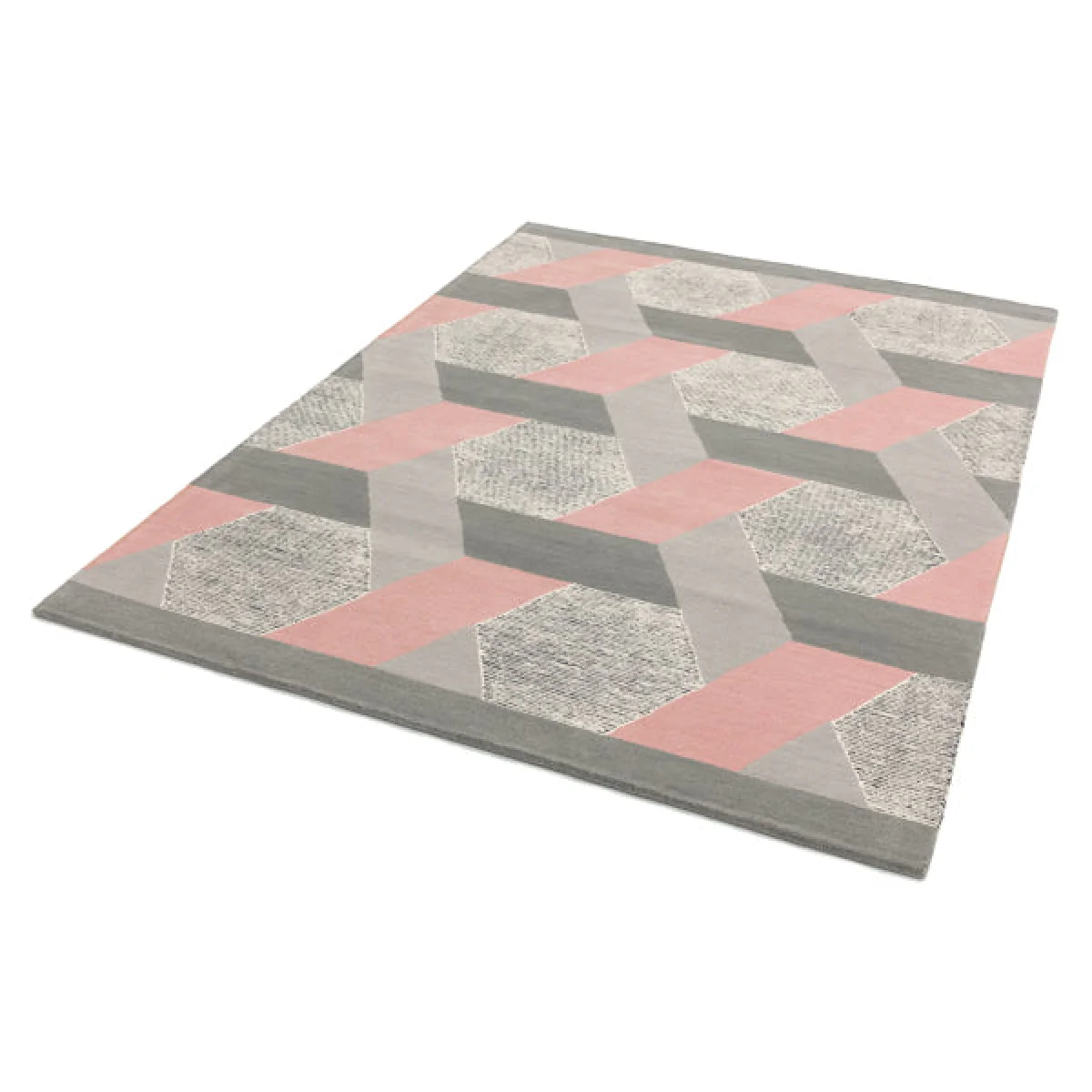 Asiatic Carpets Camden Hand Tufted Rug Pink - 120 x 170cm – image 4