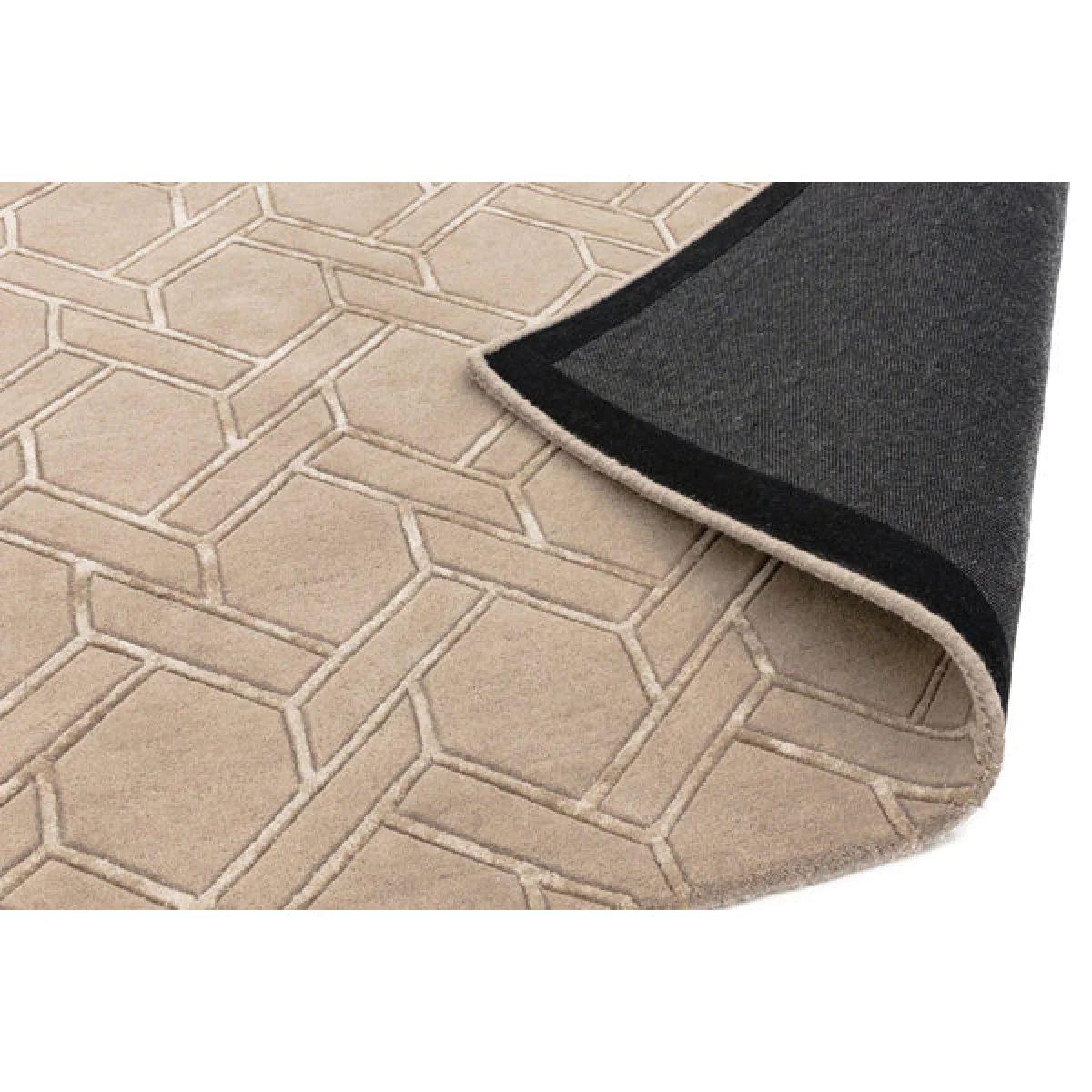Asiatic Carpets Nexus Hand Tufted Rug Fine Lines Sand/Sand - 120 x 170cm – image 4