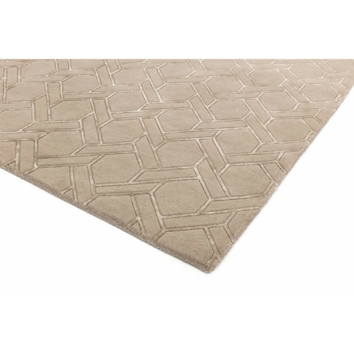 Asiatic Carpets Nexus Hand Tufted Rug Fine Lines Sand/Sand - 120 x 170cm – image 6