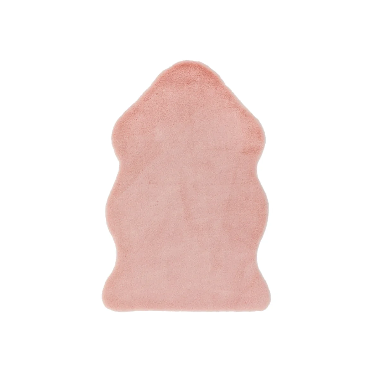 Asiatic Carpets Willow faux Fur knitted Rug Pink - 60 x 180cm