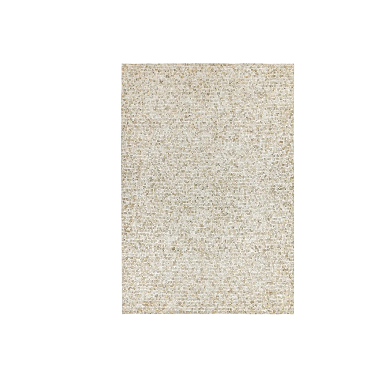 Asiatic Carpets Elona Mosaic Cowhide Hand Sewn Rug Silver - 200 x 290cm – image 1