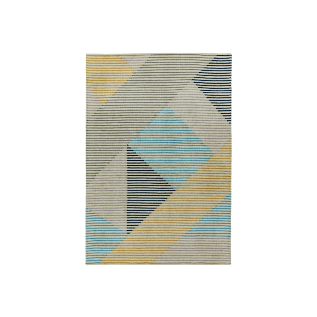 Asiatic Carpets Dash Hand Tufted Rug Blue Multi - 120 x 170cm