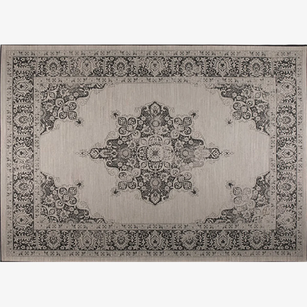 Zuiver Coventry Outdoor Rug Black / Black